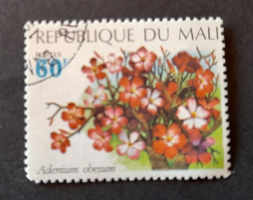 Sello Postal - Rep. Mali - Flores - 1971