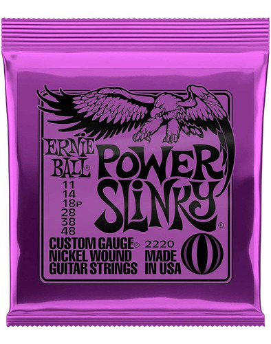 Set Cuerdas Guitarra Electrica 011 Ernie Ball 2220