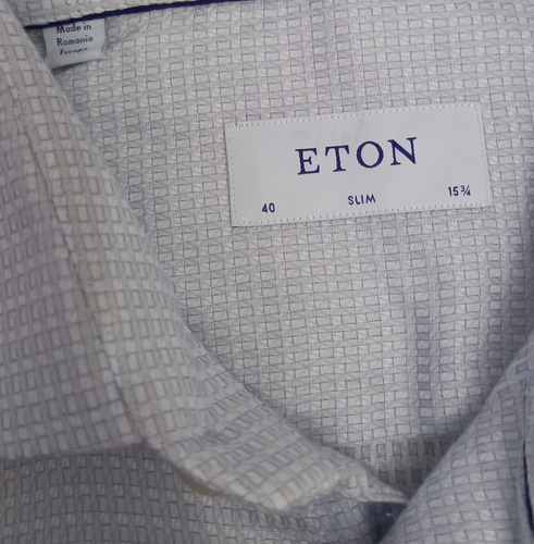 Camisa Eton M Slim Fit (Usado)