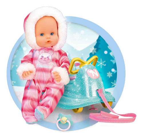 Muñeca Nenuco Y Su Trineo De Nieve En Navidad Original