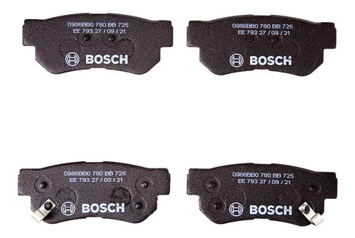 Pastas Freno Para Hyundai Tucson - Sportage Trasero Bosch