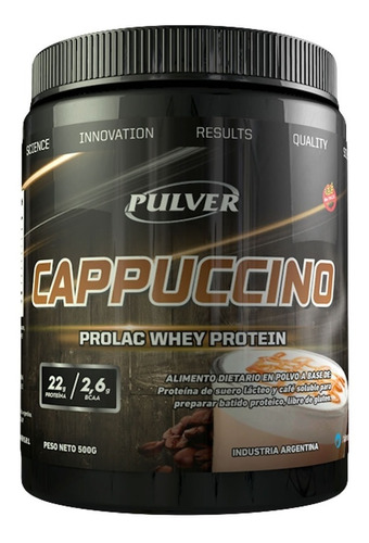 Prolac Whey Protein Cappuccino 500 Grs Café Leche Proteína