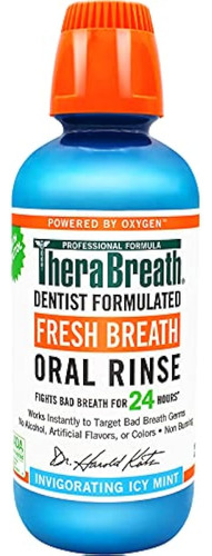 Therabreath Enjuague Bucal Para Aliento Fresco Pack X 2