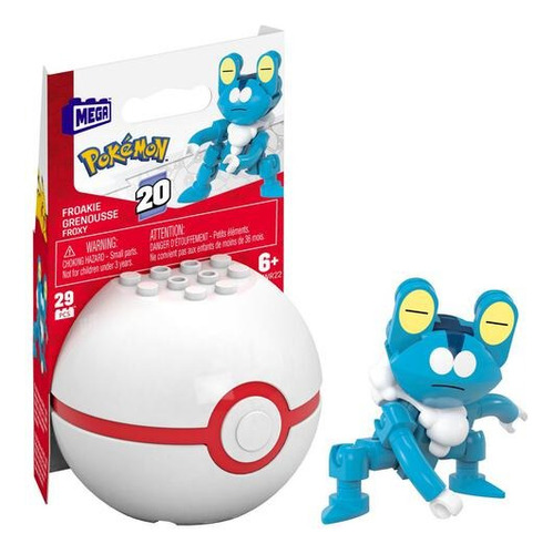 Mega Contrux Pokemon Pokebolas Mattel Fpm00