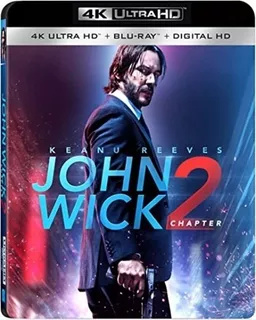 4k Ultra Hd John Wick Chapter 2 Lacrado Importado