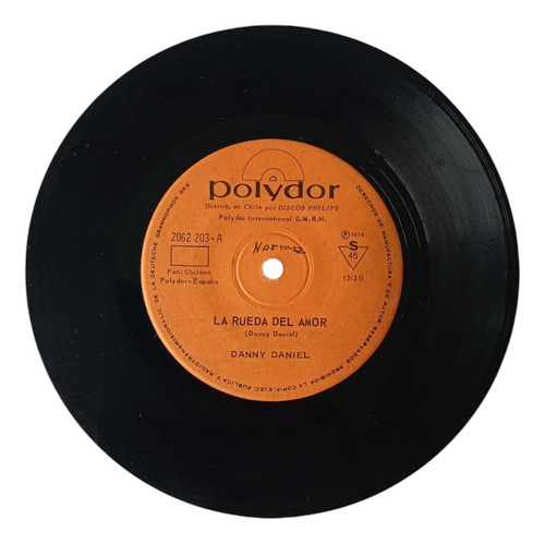 Vinilo Single De Danny Daniel -- Esa Eres Tu ( N111 (Usado)