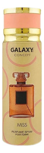 Perfume en aerosol para mujer Galaxy Concept Miss 200 ml