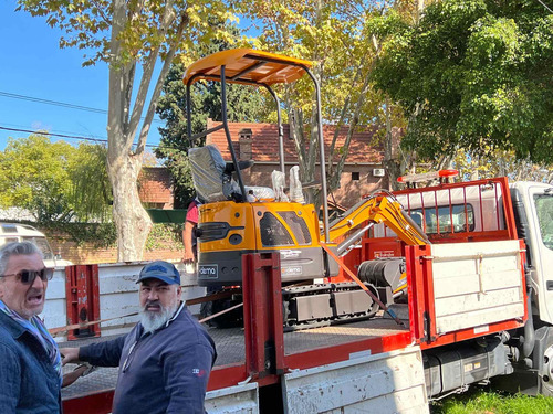 Mini Excavadora 08t. Excavadora Nueva Diesel Motor Koop!