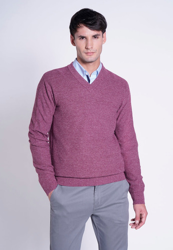 Sweater Hombre Aqua Rojo Fw 2023 New Man