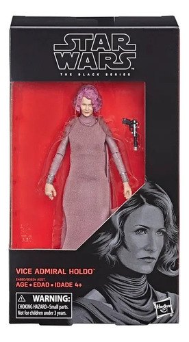 Figura De Vice Admiral Holdo Star Wars The Black Series 