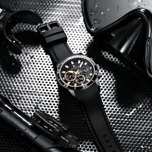 Relojes De Cuarzo Reward Business Calendar Para Hombre Color Del Bisel Negro