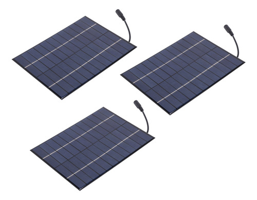 Mini Panel Solar De Polisilicio, 3 Unidades, 12 V, 5,2 W, Po