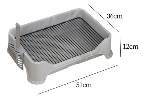 Rejilla Para Inodoro Para Perros, Soporte Para Inodoro Gris