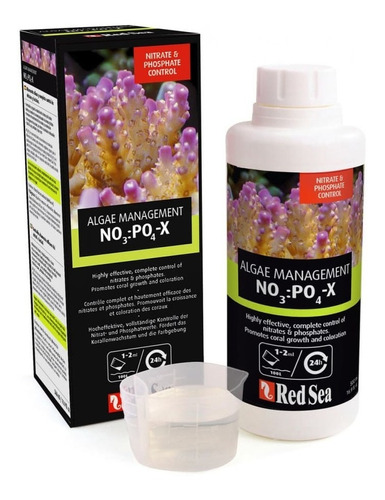 Red Sea Nopox 1l - Redutor De Nitrato E Fosfato
