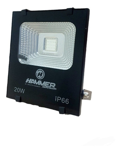 Reflector Led Rgb 20w Multicolor Hammer 85/277v Ip66