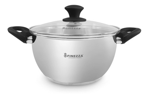 Olla De Acero Inox Finezza Ff-0022-in De 22 Cm