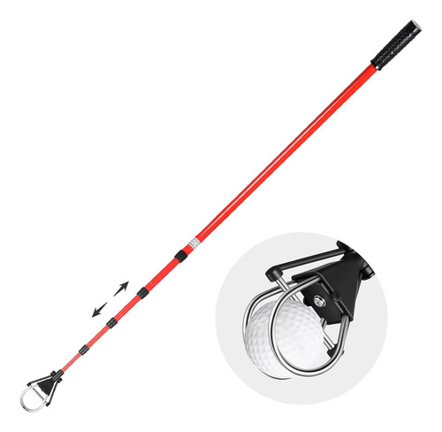 Recuperador De Pelotas De Golf Leyndo Extensible 456cm