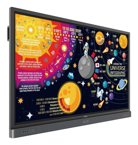 Tela Interativa Benq Rp7501k 75 4k Uhd