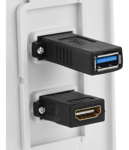 Nuevo Panel De Pared Multimedia Integrado Hdmi Usb3.0 Dos