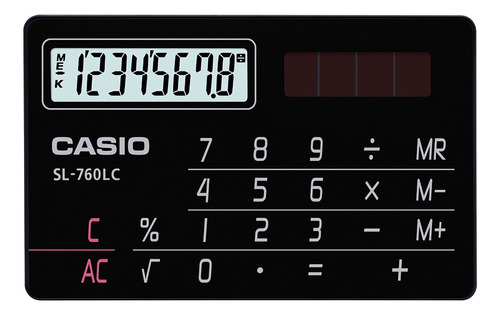 Calculadora Casio - Viaje Sl-760lc