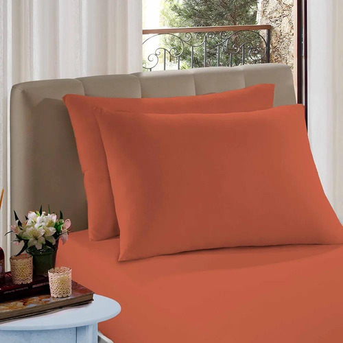 Fronha Avulsa Malha Algodão Vivaldi Premium Lisa 50cmx70cm