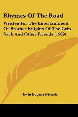 Libro Rhymes Of The Road: Written For The Entertainment O...