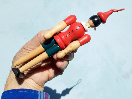 Pinocho De Madera Italiano Roma (Usado)