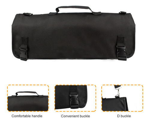 . Estuche Para Cuchillos, Bolsa De Rollo De Cuchillo Del