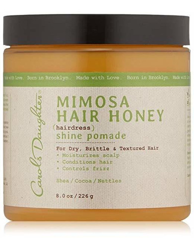 La Hija De Carol Mimosa Hair Honey Pomada Brillo Cabello Sec