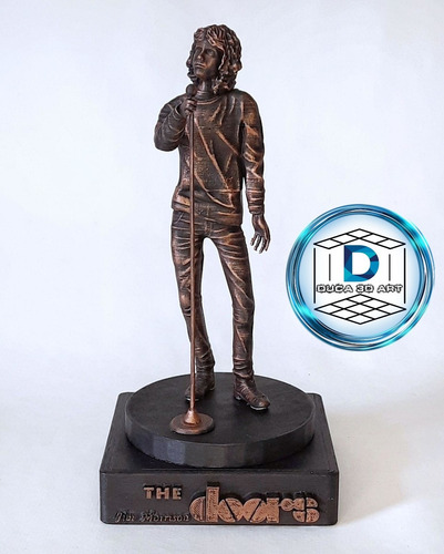 Jim Morrison The Doors - Impresión 3d