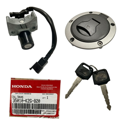 Conjunto Travas Cg 160 Fan Esd 2022 Original Honda