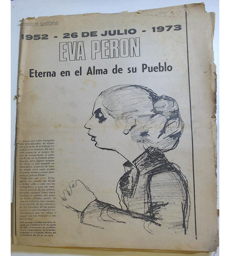 Revista Espacio De Publicidad Fecha 26 De Julio 1973