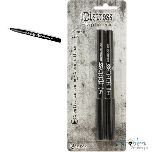 Distress Embossing Pen / Marcador Para Embossing Transparent