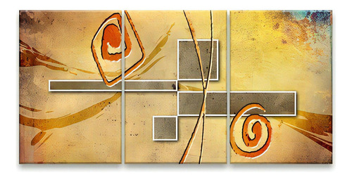 Quadro Decorativo 122x60 Sala Quarto Arte Abstracionista