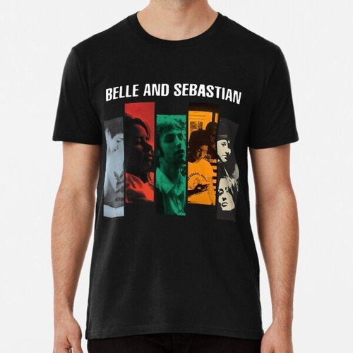 Remera Discografía De Belle And Sebastian Camiseta Clásica A
