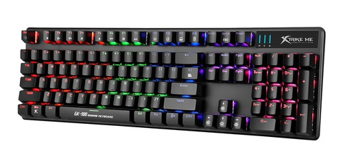 Imagen 5 de 8 de Teclado Gamer Xtrike Me Gk-980 Mecánico Usb Retroiluminado-*