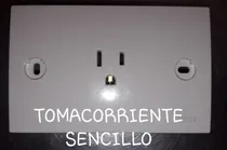 Comprar Tomacorriente Sencillo Polarizado. Vimar. Blanco. 15a. 2p+t.