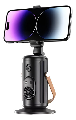Gimbal Con Ia Seguimiento Facial 360° Tripode Contenidos Negro