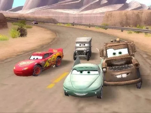 Carros Cars Disney Ps2 Jogo Original Completo Mídia Física