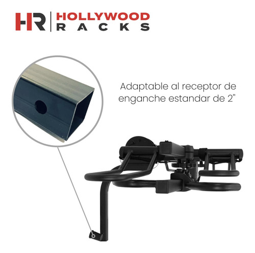 Rack Tirón Portabicicletas Hollywood 2 Bicicletas Original