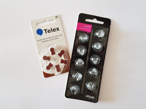 60 Pilha 312 Telex Para Aparelhos Auditivos