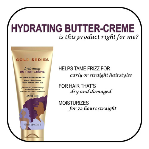 Tratamiento Capilar Gold Series Butter Creme Con Argán