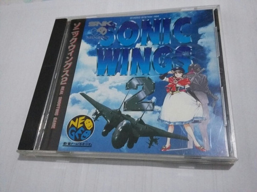 Sonic Wings 2 Original E Completo - Neo Geo Cd