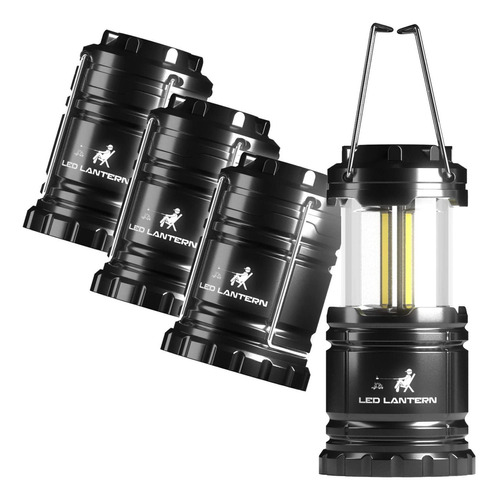 Mallome Led Camping Lantern Flashlights 2 Pack  4 Pack - Sup