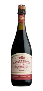 Vino Tinto Italiano Cavicchioli Lambrusco 750ml