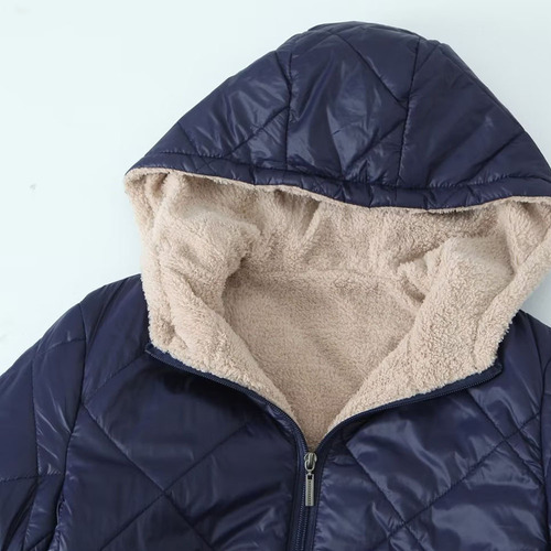 Parka Térmica Impermeable De Invierno Para Mujer Con Capucha