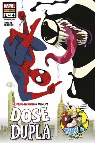 Marvel Dose Dupla Vol. 1 (de 4), de Tamaki, Mariko. Editorial Panini Brasil LTDA, capa mole em português, 2021