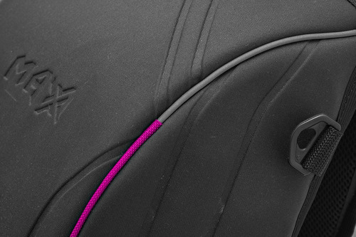 Mochila Aerodinamica Moto Feminina Max Porta Capacete Rosa M
