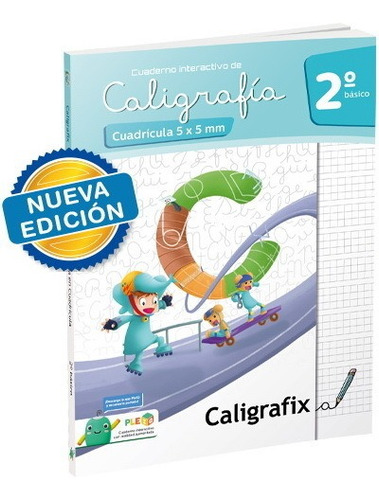 Imagen 1 de 1 de Caligrafia Cuadricula 2 Caligrafix 5mm