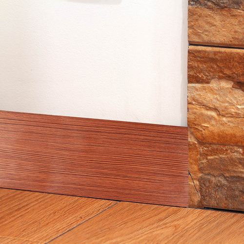 Pegatinas De Pared De Pvc De Imitación De Grano De Madera, P